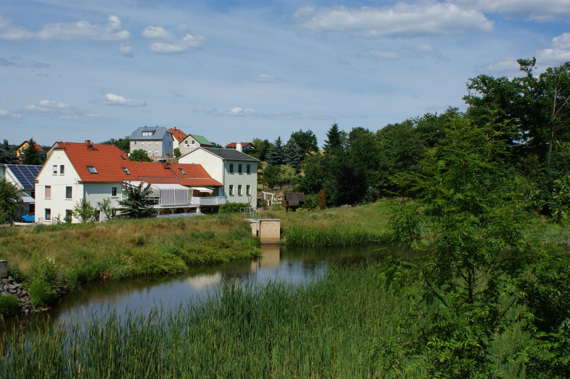 Ferienwohnungen Am Mühlteich im Kurort Volkersdorf - Elbland